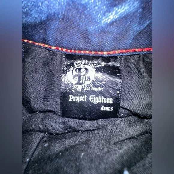 PROJECT 18 Los Angeles Vintage Skinny Blue Wash 👖 Jeans - Picture 11 of 13